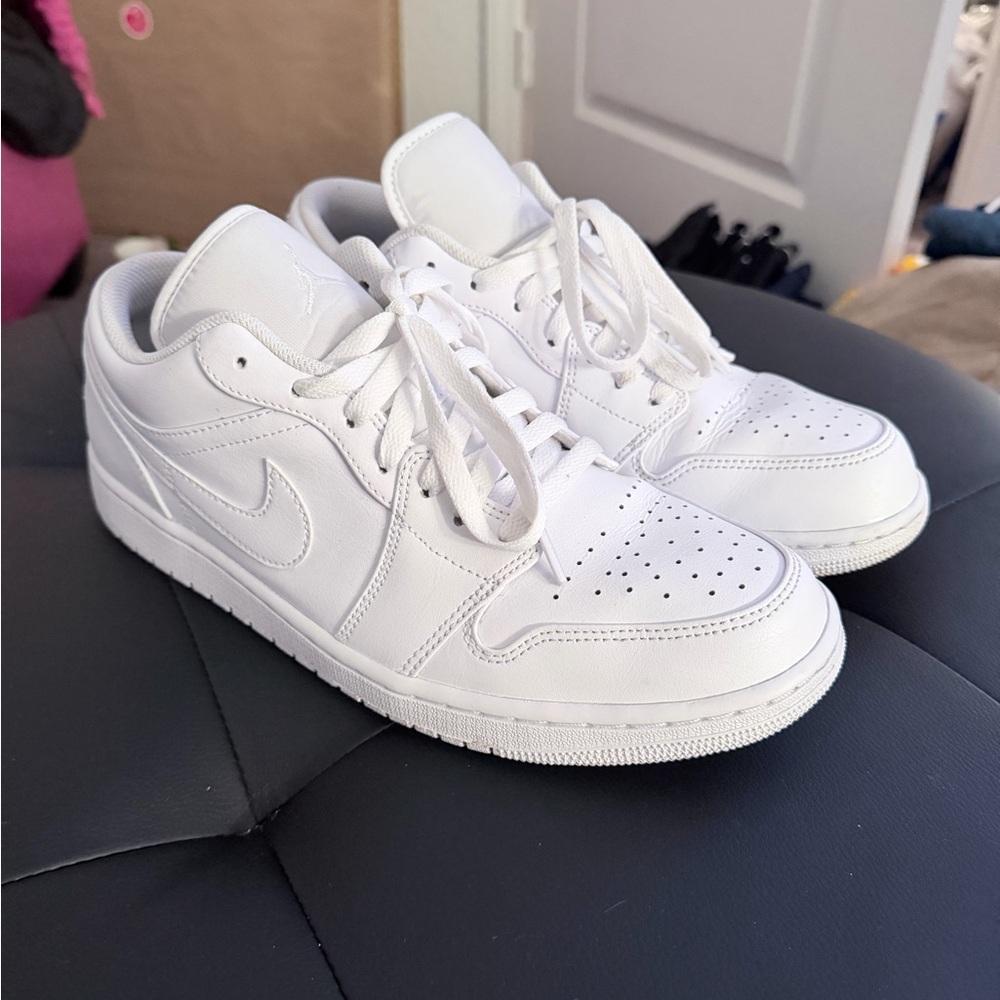 AJ1 Platinum White